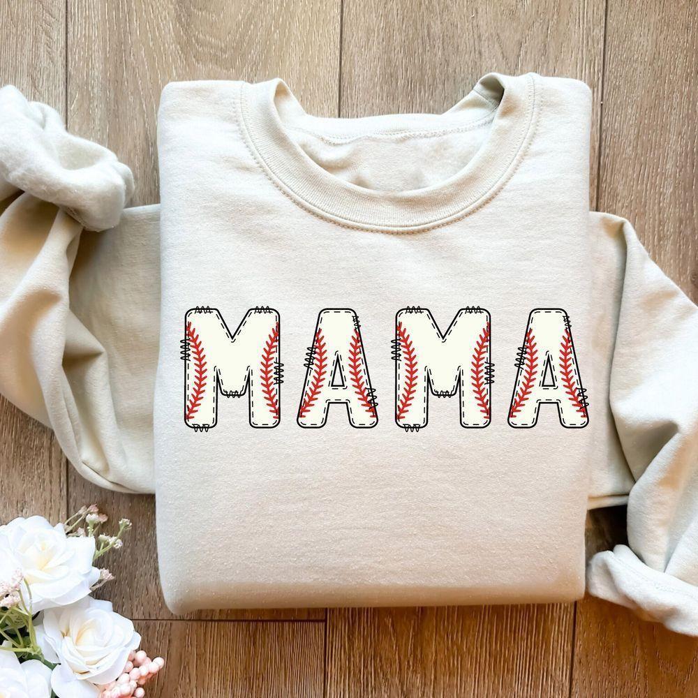 Retro Baseball Mama 2 Vuitino Merch